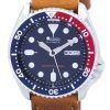 Seiko Automatic Diver's 200M Ratio Brown Leather SKX009K1-LS9 Men's Watch
