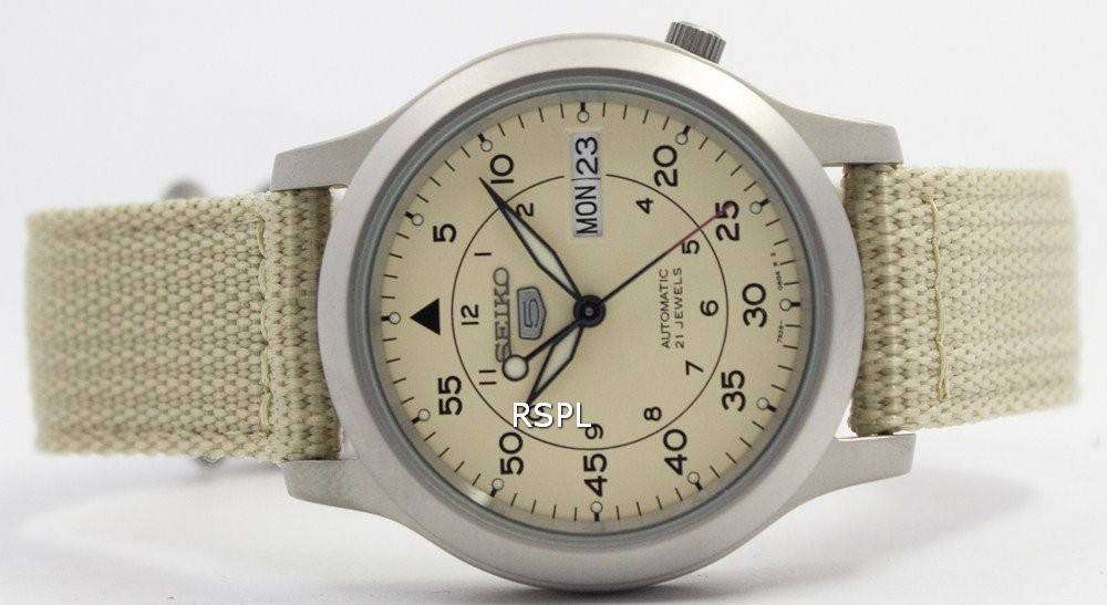 Seiko 5 Military Nylon SNK803K2 Men's Watch - Citywatches.ae