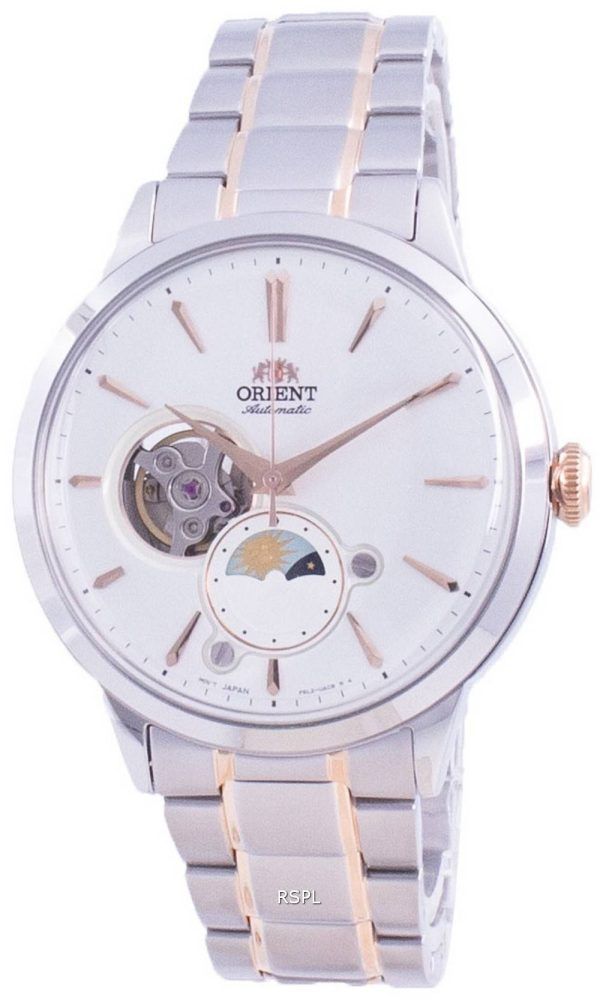 Orient Classic Bambino Sun  Moon Phase Automatic RA-AS0101S10B Mens Watch