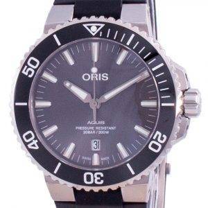Oris Aquis Date Automatic Diver's Titanium 01-733-7730-7153-07-4-24-64TEB 300M Men's Watch