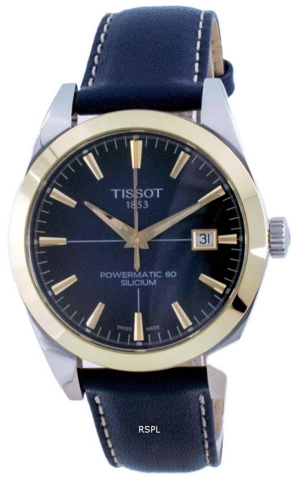 Tissot Gentleman Powermatic 80 Silicium Automatic 18 K Gold T927.407.46.041.01 T9274074604101 Men's Watch
