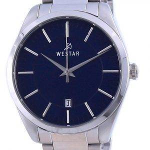 Westar Blue Dial Stainless Steel Quartz 50213 STN 104 Men's Watch