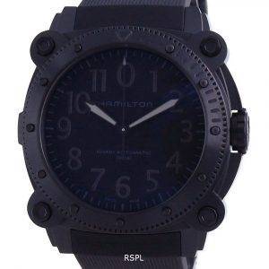 Hamilton Khaki Navy Belowzero Automatic Diver's Titanium H78505330 1000M Men's Watch