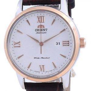 Orient Contemporary White Dial Leather Automatic RA-NR2004S10B Women's Watch