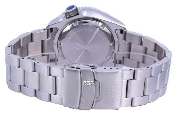 Ratio FreeDiver Blue Dial Sapphire Stainless Steel Automatic RTB202 200M Mens Watch