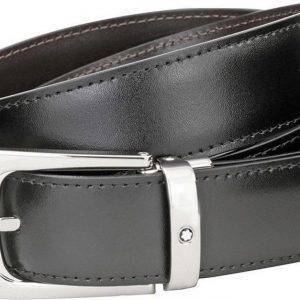 Montblanc Contemporary 106603 Reversible Black-Brown Men's Leather Belt
