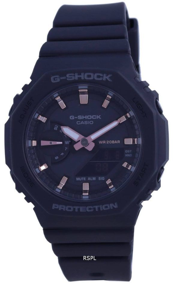Casio G-Shock Mini Casioak Analog Digital GMA-S2100-1A GMAS2100-1 200M Womens Watch