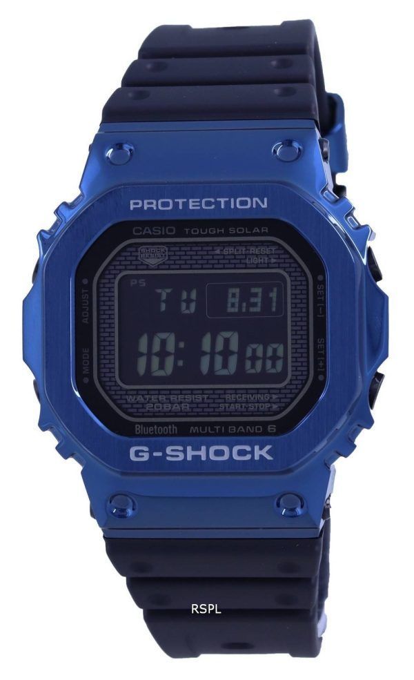 Casio G-Shock Full Metal Tough Solar Bluetooth Radio Controlled Digital GMW-B5000G-2 GMWB5000G-2 200M Mens Watch