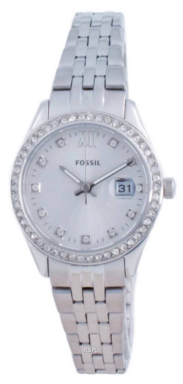Fossil Scarlette Micro Diamond Accents Quartz ES5039 Womens Watch