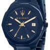 Maserati Blue Edition Blue Dial Stainless Steel Quartz R8853141001 100M Mens Watch