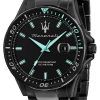 Maserati Aqua Edition Black Dial Stainless Steel Quartz R8853144001 100M Mens Watch