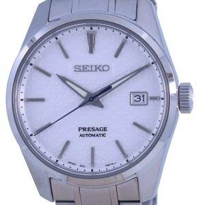 Seiko Presage Sharp Edged White Dial Automatic SPB165 SPB165J1 SPB165J 100M Mens Watch