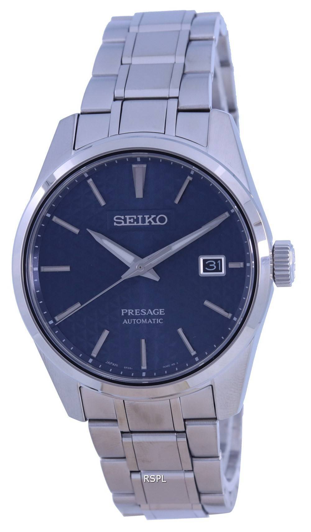 Seiko Presage Sharp Edged Blue Dial Automatic SPB167 SPB167J1 SPB167J Mens Watch