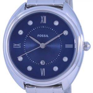 Fossil Gabby Blue Dial Stainless Steel Quartz ES5087 Women's Watch