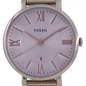 Fossil Jacqueline Rose Gold Tone Stainless Steel Quartz ES5120 Women's Watch
