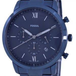 Fossil Neutra Chronograph Blue Dial Stainless Steel Quartz FS5826 Men's Watch