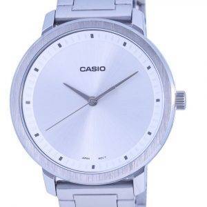 Casio Analog Silver Dial Stainless Steel Quartz LTP-B115D-7E LTPB115D-7 Women's Watch