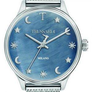 Trussardi T-Complicity Blue Dial Stainless Steel Quartz R2453130504 Women's Watch
