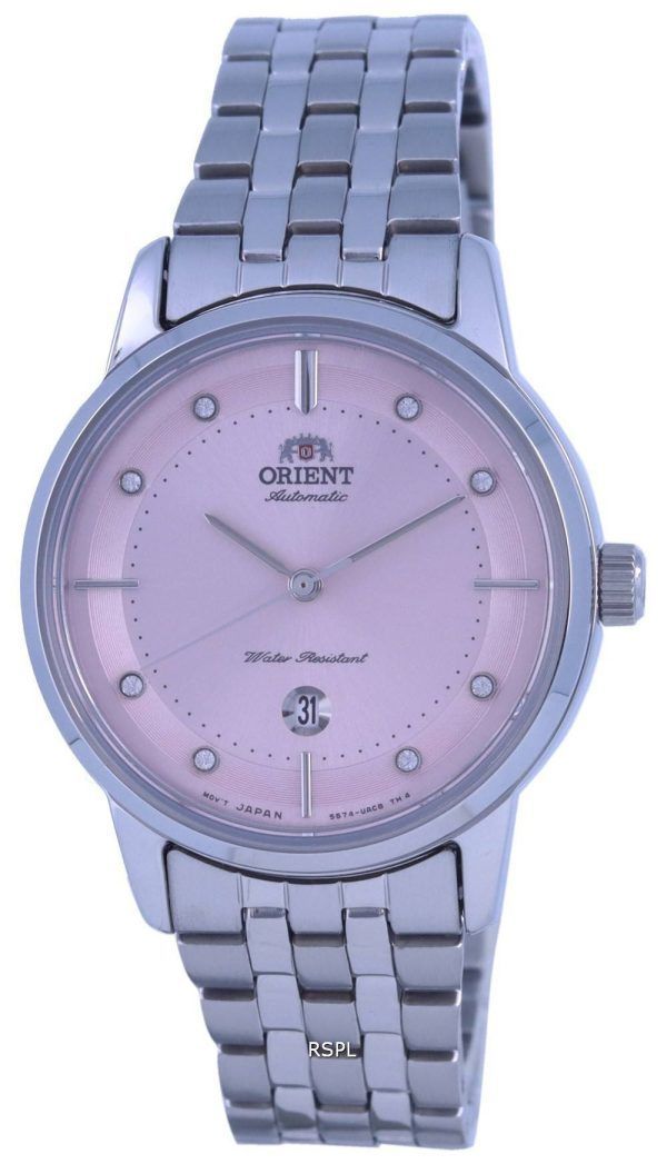 Orient Contemporary Pink Dial Mechanical RA-NR2010P10B Womens Watch