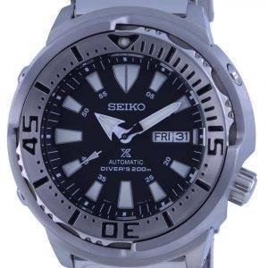 Seiko Prospex Black Dial Divers Automatic SRPE85K1 200M Mens Watch