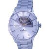 Edox Les Vauberts Open Heart Stainless Steel Silver Dial Automatic 850143MAIN 85014 3M AIN Mens Watch