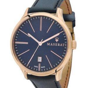 Maserati Attrazone Blue Dial Quartz R8851126001 Men's Watch