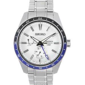 Seiko Presage Sharp Edged Series ZERO HALLIBURTON Limited Edition White Dial Automatic SPB269 SPB269J1 SPB269J 100M Men's Watch