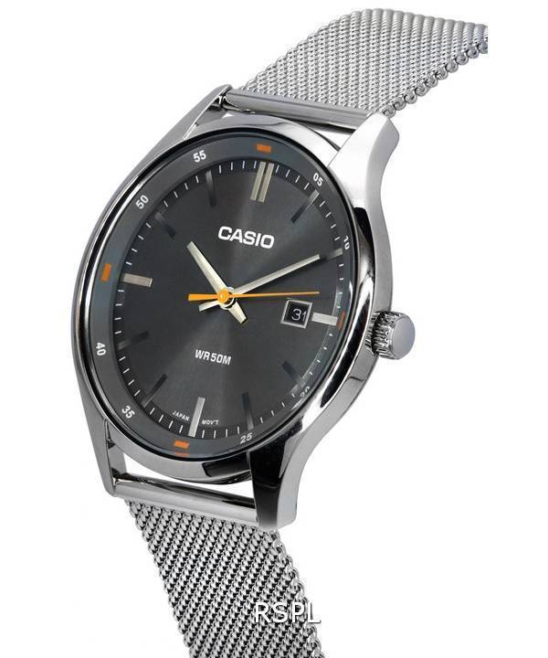 Casio Standard Analog Black Dial Quartz MTP-E710M-1A MTPE710M-1 Men's Watch