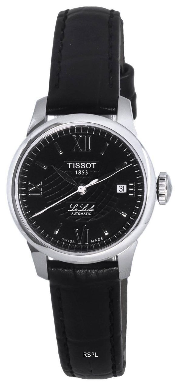 Tissot Le Locle Lady Black Dial Automatic T41.1.123.57 T41112357 Womens Watch
