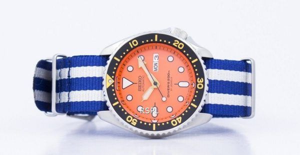 Seiko Automatic Diver's 200M NATO Strap SKX011J1-NATO2 Men's Watch